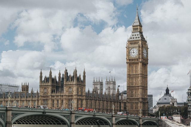 big ben london rickshaw